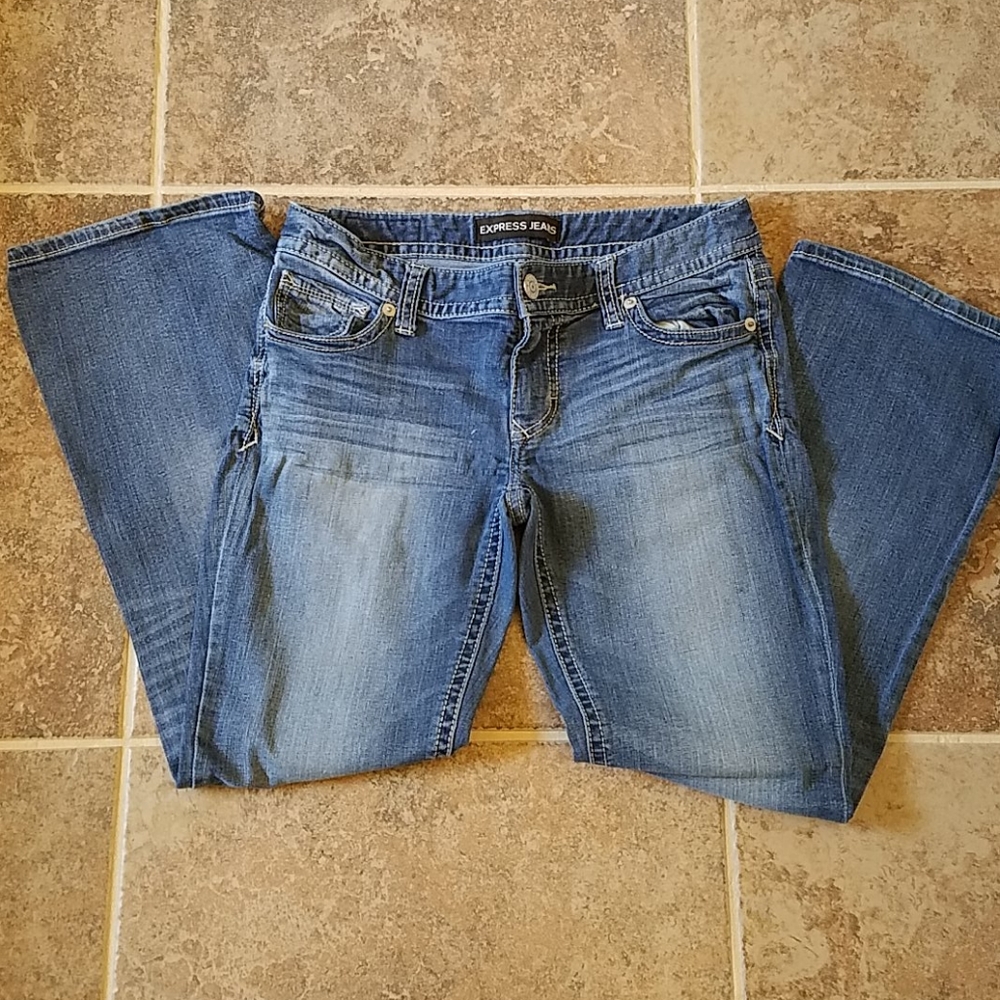 Express Stella Boot Jeans 8S
